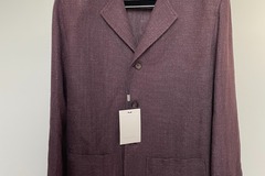 Selling with online payment: [EU] NWT Suitsupply burgundy Ferla overshirt, size 38R