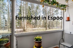 Renting out: furnished room in Espoo, bills covered, 1.1. 2026 onward