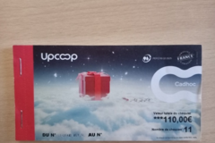 Vente: Chèques cadeaux Up Cadhoc (110€)