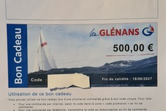Vente: Bons cadeaux Les Glénans - Stage de voile (700€)