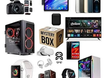 Bulk Lots: Mystery Box With 100 Items Of ready To Sell Merchandise