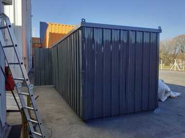 En alquiler: Pañol Chapa 6.00 x 2.40 mts 