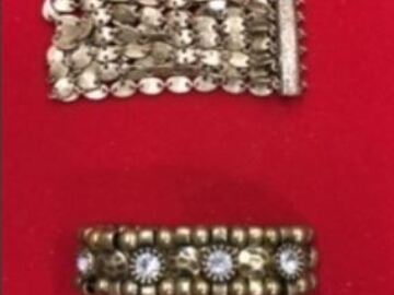 Bulk Lots: 100 pcs-Premier Designs Antique Gold Bracelets-2 Styles-$0.99 ea