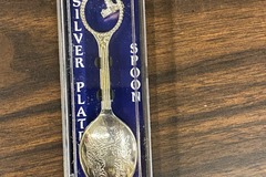Bulk Lots: 50 pcs-Silver Finished Washington DC Collectible Spoons-$2 pc