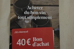 Vente: Bon d'achat VinRoyal.fr (40€)