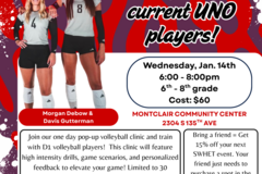 Clinics: University of Nebraska @ Omaha Volleyball Clinic