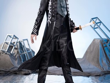 Selling with online payment: Devil May Cry 5 Vergil Cosplay Costume Size S
