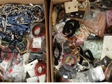Bulk Lots: 40 lbs--Pandora's box of Treasure Jewelry- $3.99 lbs