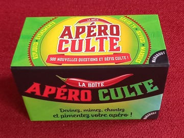 Vente: JEU APERO CULTE 500 NOUVELLES QUESTIONS