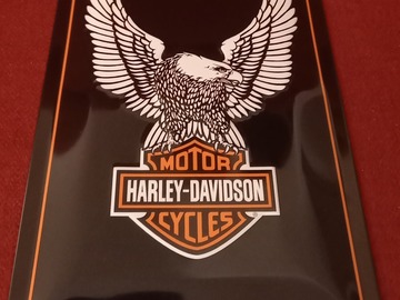Vente: PLAQUE HARLEY DAVIDSON