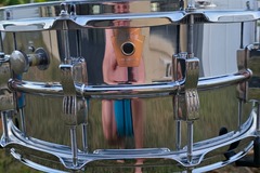 Selling with online payment: Chicago Badge Ludwig Supraphonic 6.5x14 