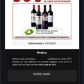 Vente: 3 Code Intermarché Drive (90€)