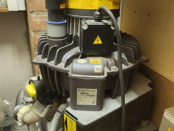 Gebruikte apparatuur: Durr afzuiger