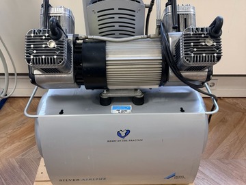 Gebruikte apparatuur: Durr Quattro 4-cilinder 400v compressor