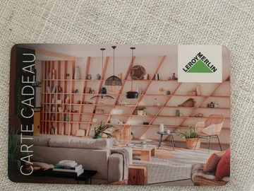 Vente: Carte cadeau Leroy Merlin (150€)