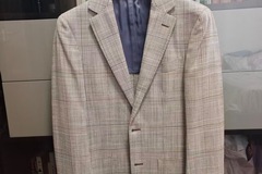 Selling with online payment: New without tags Suitsupply Havana Brown Checked Jacket Size 34R 