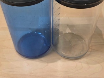 Gebruikte apparatuur: EMS water en nightcleaner flessen 75 per fles.