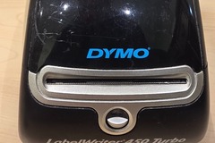 Gebruikte apparatuur: Dymo label printer 450 turbo.