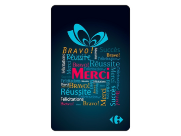 Vente: e-Carte cadeau Carrefour (100€)