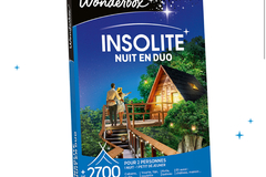 Vente: e-Coffret Wonderbox "INSOLITE - Nuit en duo" (89,90€)