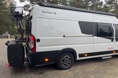 Leier ut (per day): Teltta auton vetokoukussa