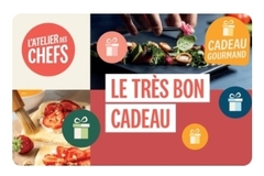 Vente: e-Cartes cadeaux l'Atelier des chefs (150€)