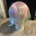 Selling with online payment: Pink and blue wig 