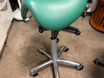 Gebruikte apparatuur: 3 x zadel krukjes