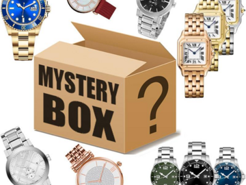 Bulk Lots: 5Pcs Premium Blind Box Watches / Mystery Box