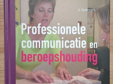 Service aanbod: te koop 20x Professionele communicatie en beroepshouding