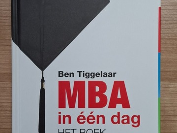 Service aanbod: te koop 20x MBA in één dag Het Boek