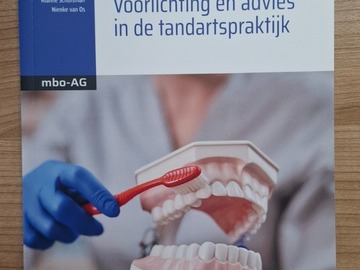 Artikel gevraagd: te koop 20x voorlichting en advies in de tandartspraktijk