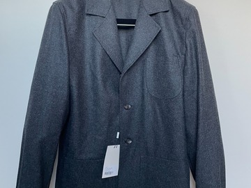 Selling with online payment: [EU] NWT Suitsupply charcoal overshirt, size 36R