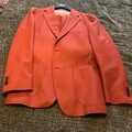 Selling with online payment: WORN TWICE, AMAZING RUST SUIT