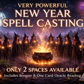 Selling: Powerful New Year Spell + Oracle Card Reading + BOOSTER
