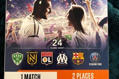 Vente: Coffret Tickn'Box Match de Foot & Stadium Tour en Duo (89,90€)