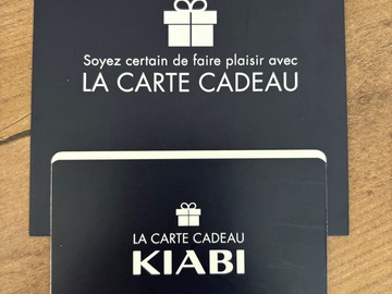 Vente: Carte cadeau KIABI (50€)