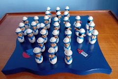 Vente: Jeu de solitaire marin en bois - Ulysse - NEUF