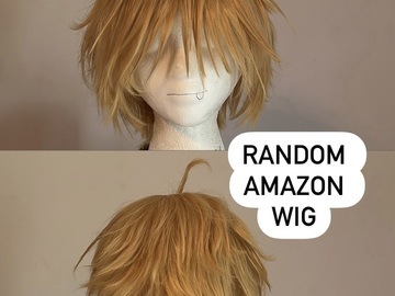 Selling with online payment: Yellow Blonde Short Wig