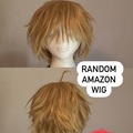Selling with online payment: Yellow Blonde Short Wig