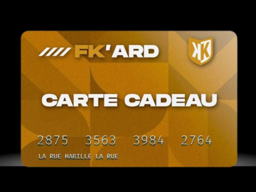 Vente: e-Carte cadeau FootKorner (64€)
