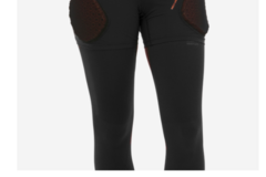 Winter sports: Women's snowboarding and skiing protective shorts - dsh 500 black