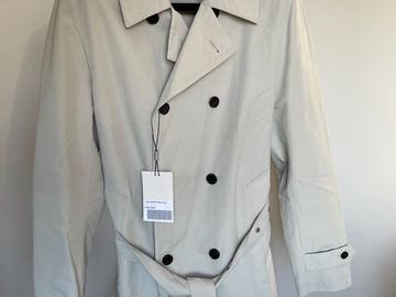 Selling with online payment: [EU] NWT Suitsupply beige db trench coat, size 38R