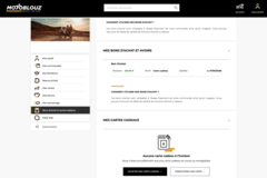 Vente: Bon d'achat Motoblouz (201,99€)