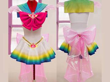 Selling with online payment: MAKE AN OFFER Super Sailor Moon Sailor Moon Costume+Wig [S]
