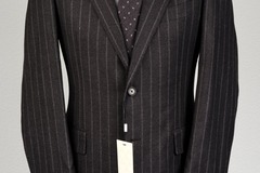 Selling with online payment: [EU] NWT Suitsupply charcoal striped suit, size 38R