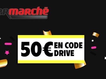 Vente: 3 Codes Intermarché Drive (150€)