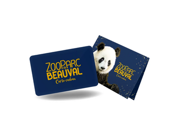 Vente: e-Carte Cadeau ZooParc de Beauval (300€)