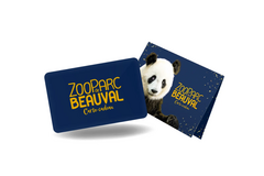 Vente: e-Carte Cadeau ZooParc de Beauval (300€)