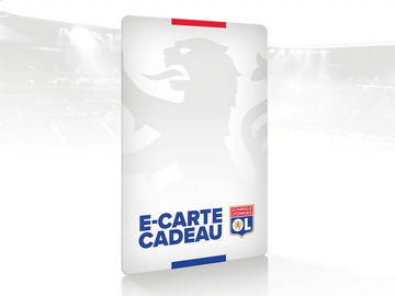 Vente: e-Carte cadeau billetterie Olympique Lyonnais (200€)